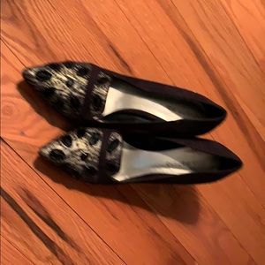 Beautiful Black Suede Heals